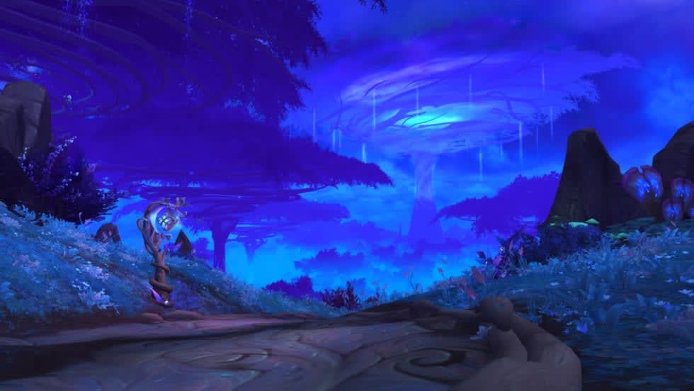 Bild från World of Warcraft: Shadowlands.